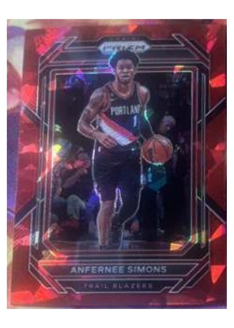 2022-23 Panini Prizm Base Set Anfernee Simons #46 card