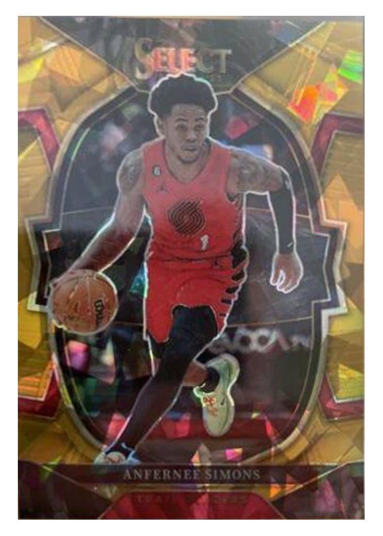 2022-23 Panini Select Base Set Anfernee Simons #142 card