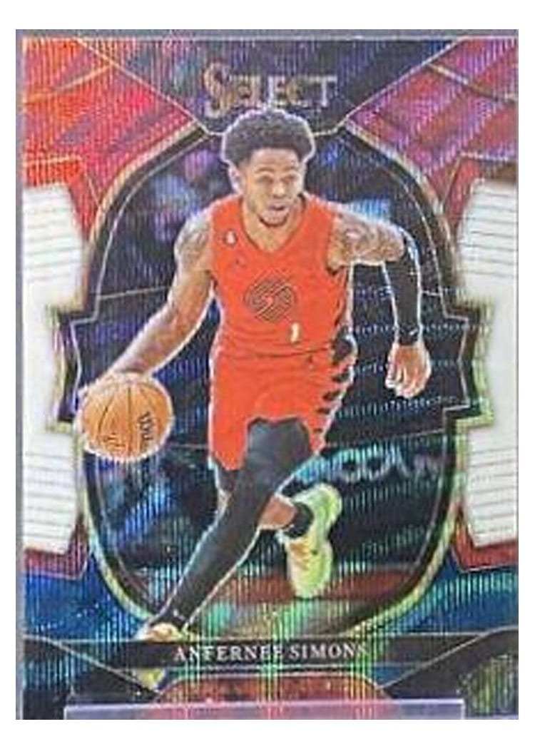 2022-23 Panini Select Base Set Anfernee Simons #142 card
