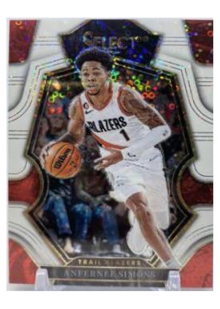 2022-23 Panini Select Base Set Anfernee Simons #142 card