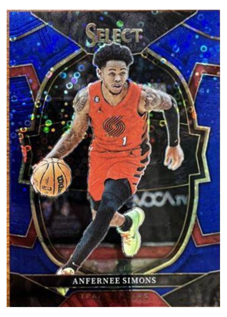 2022-23 Panini Select Base Set Anfernee Simons #242 card