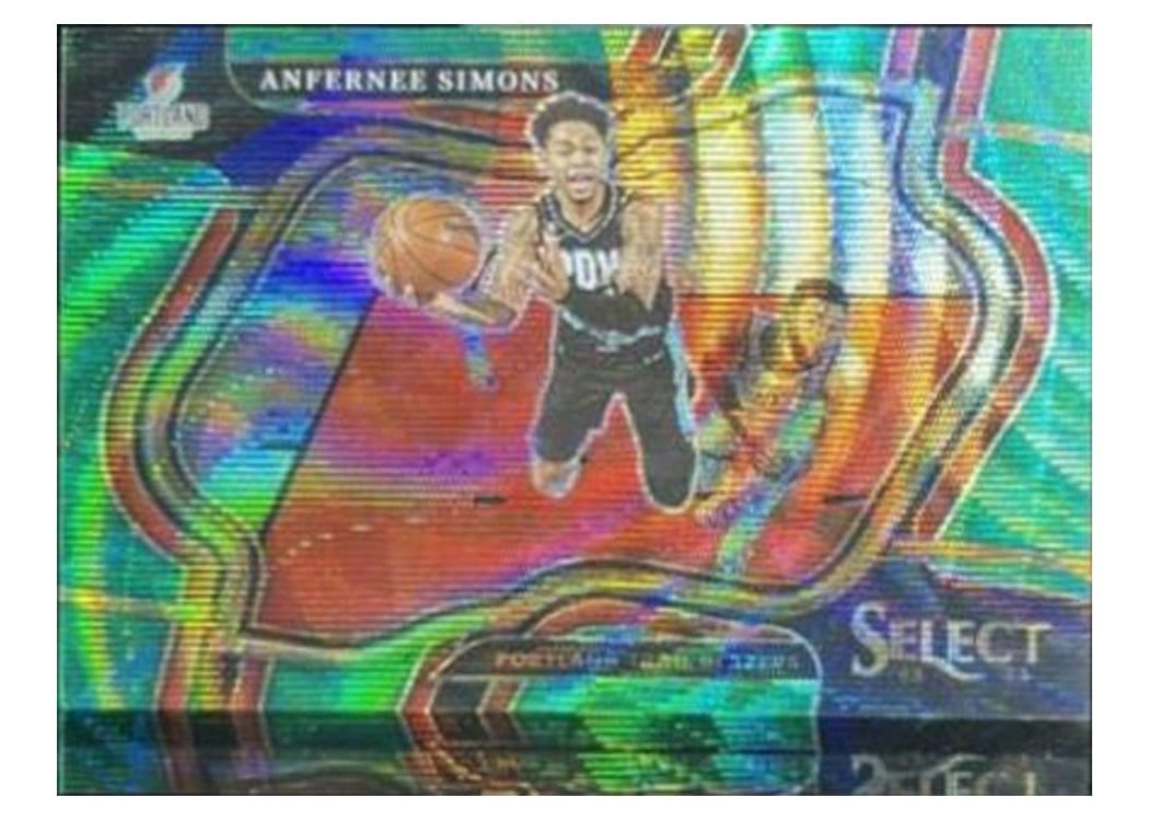 2022-23 Panini Select Base Set Anfernee Simons #242 card