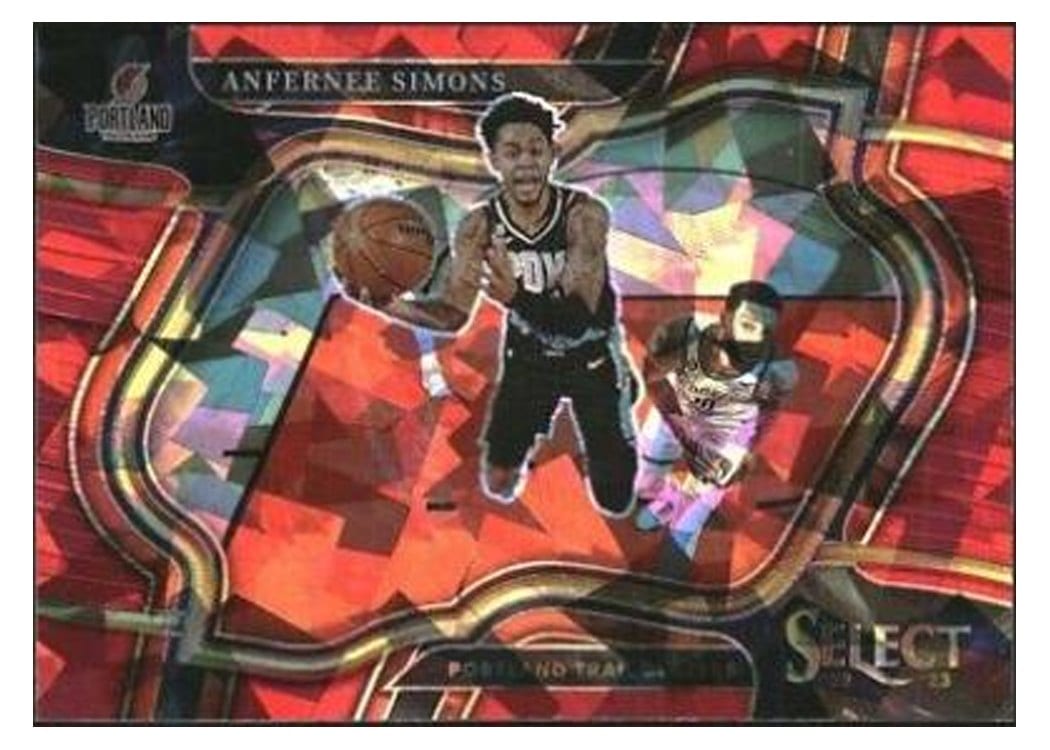 2022-23 Panini Select Base Set Anfernee Simons #242 card