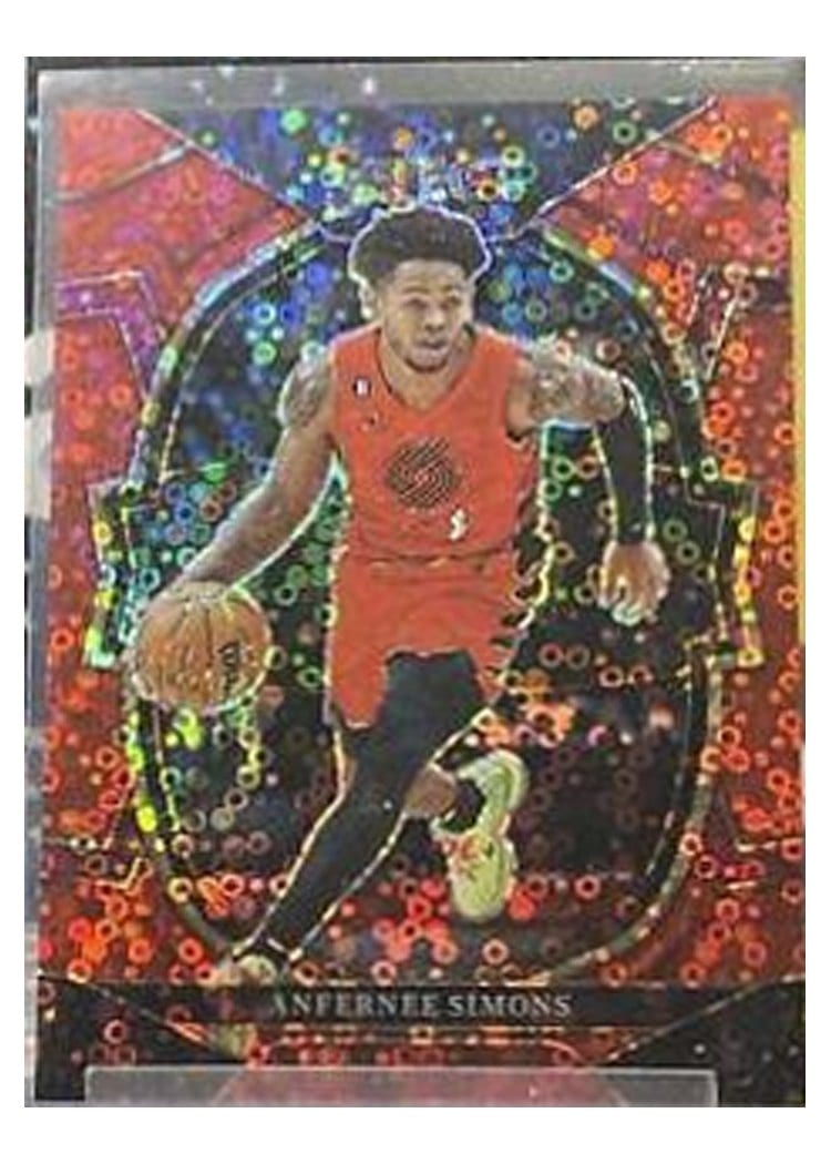 2022-23 Panini Select Base Set Anfernee Simons #242 card