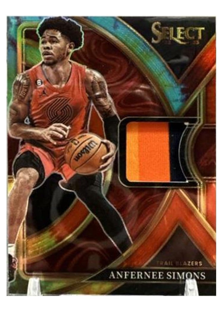 2022-23 Panini Select Base Set Anfernee Simons #242 card