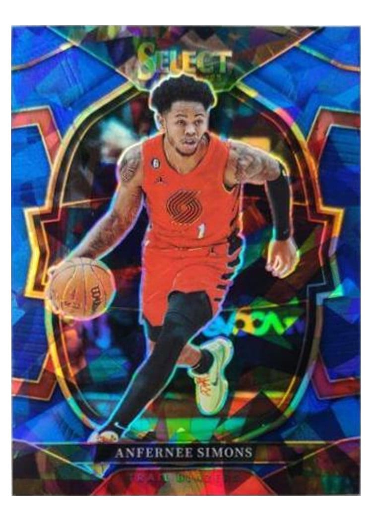 2022-23 Panini Select Base Set Anfernee Simons #42 card