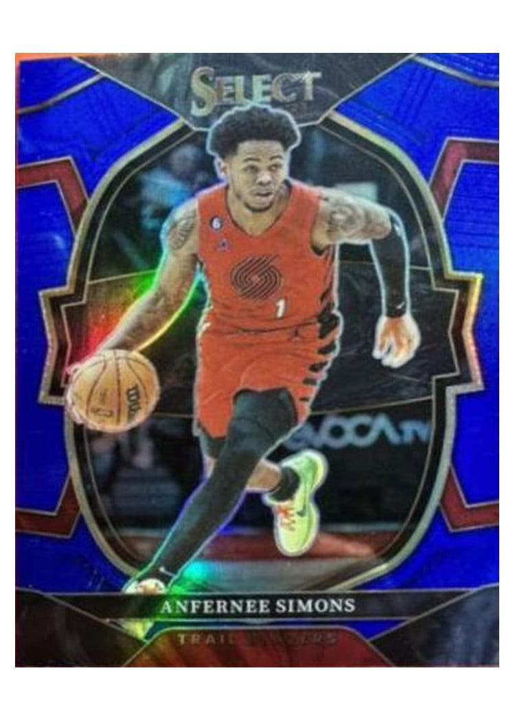 2022-23 Panini Select Base Set Anfernee Simons #42 card