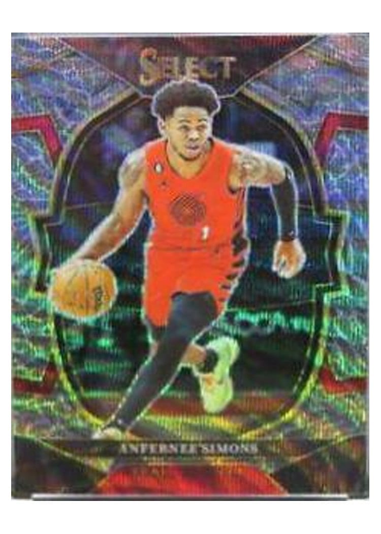 2022-23 Panini Select Base Set Anfernee Simons #42 card