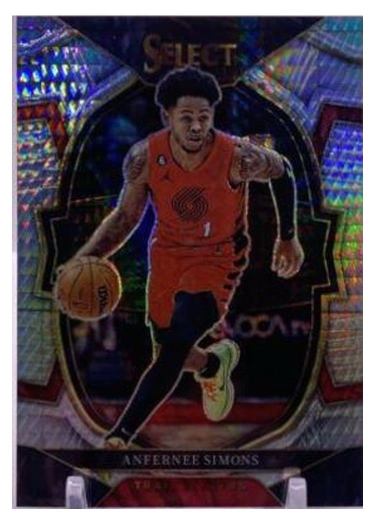 2022-23 Panini Select Base Set Anfernee Simons #42 card