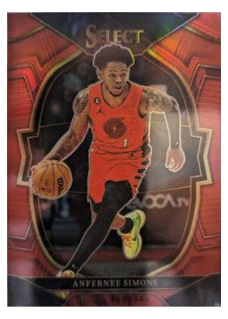 2022-23 Panini Select Base Set Anfernee Simons #42 card