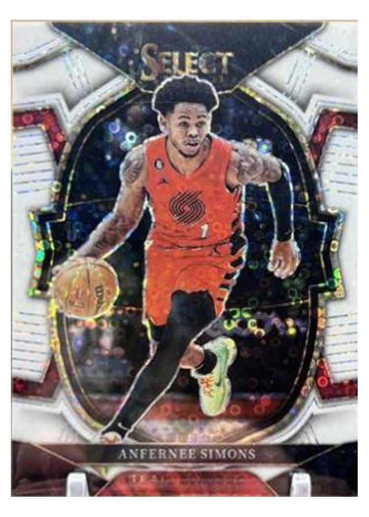 2022-23 Panini Select Base Set Anfernee Simons #42 card