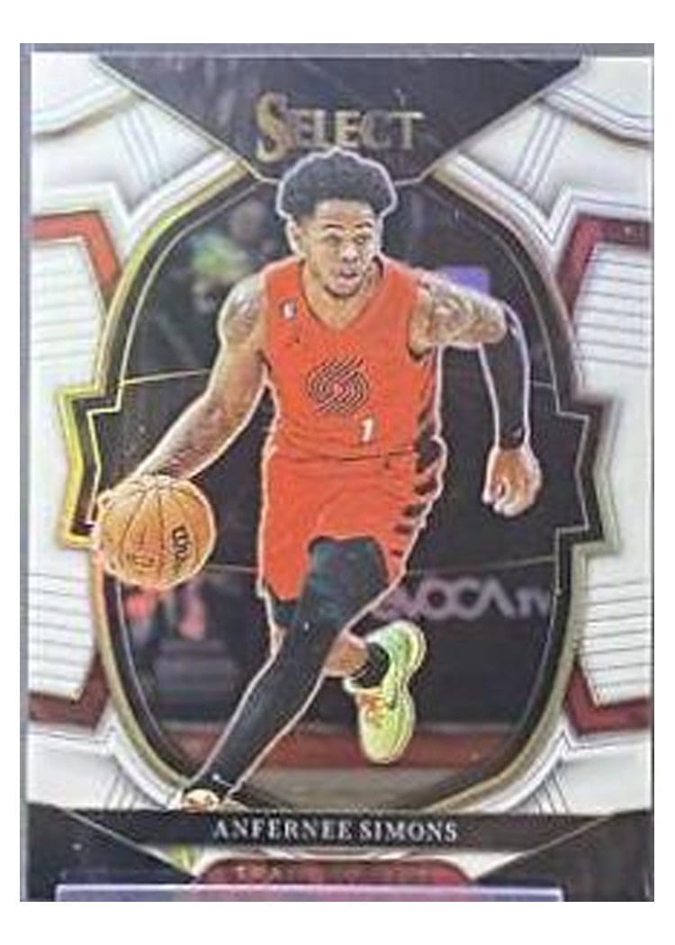 2022-23 Panini Select Base Set Anfernee Simons #42 card