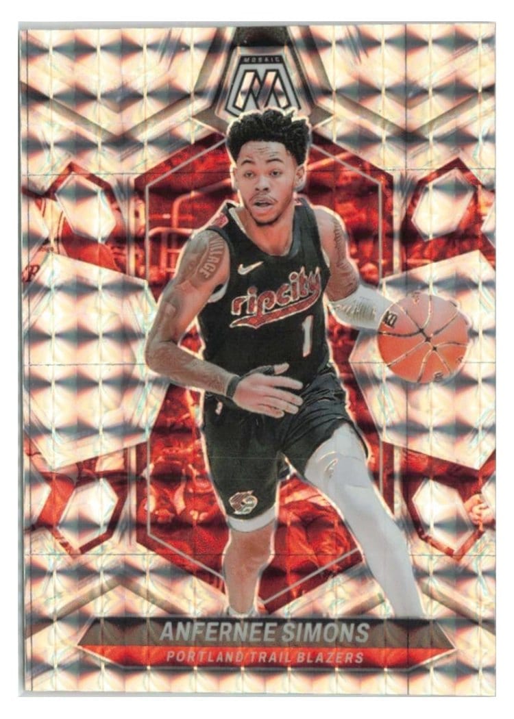 2023-24 Panini Mosaic Base Set Anfernee Simons #65 card