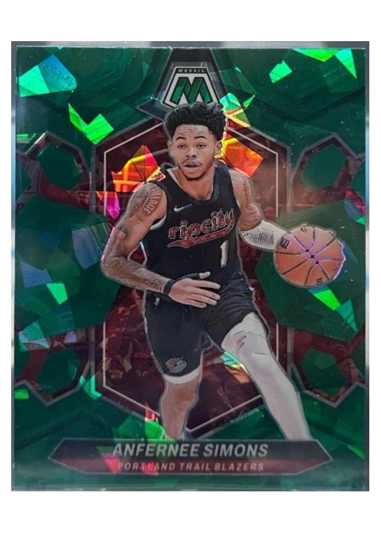 2023-24 Panini Mosaic Base Set Anfernee Simons #65 card