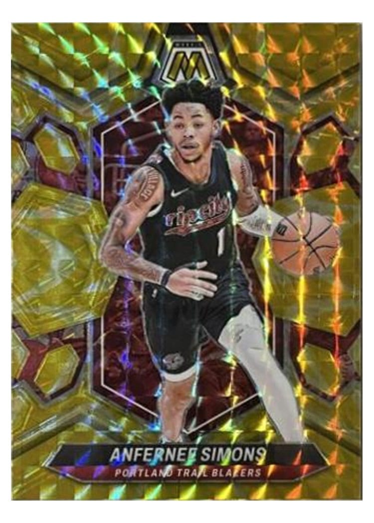 2023-24 Panini Mosaic Base Set Anfernee Simons #65 card