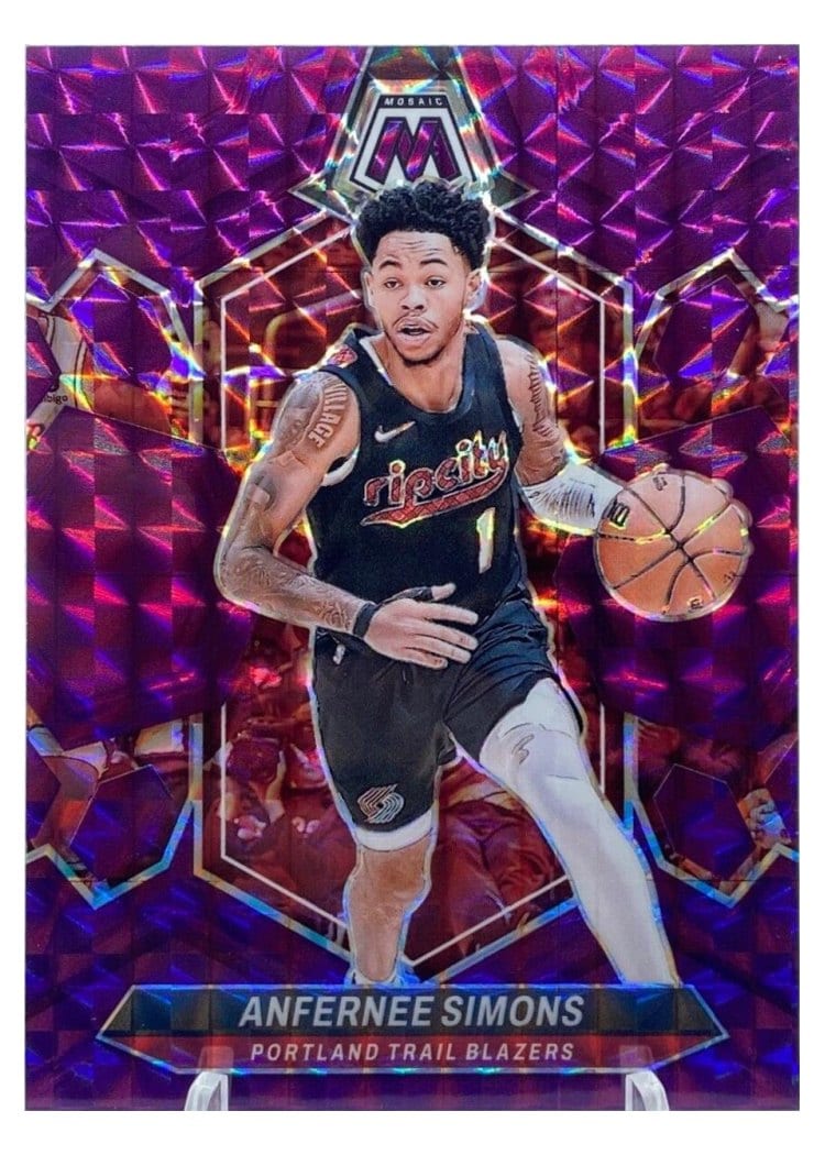 2023-24 Panini Mosaic Base Set Anfernee Simons #65 card