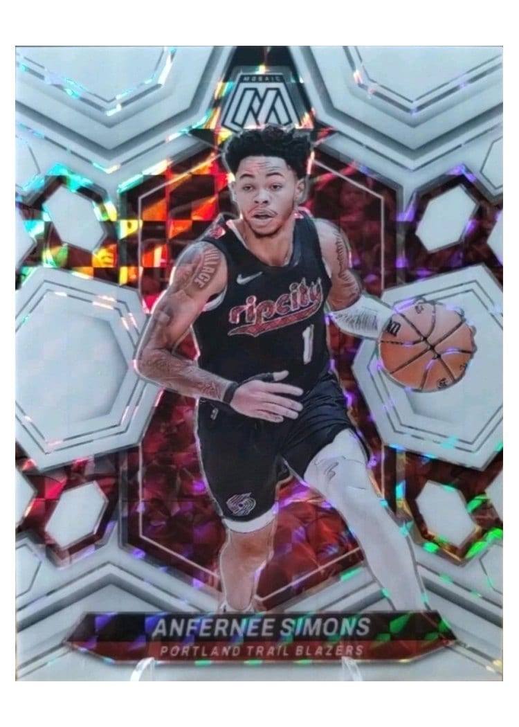 2023-24 Panini Mosaic Base Set Anfernee Simons #65 card