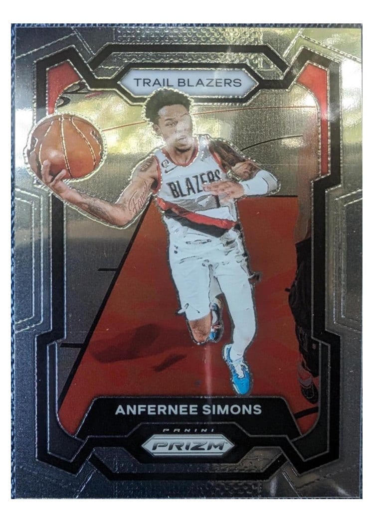 2023-24 Panini Prizm Base Set Anfernee Simons #106 card