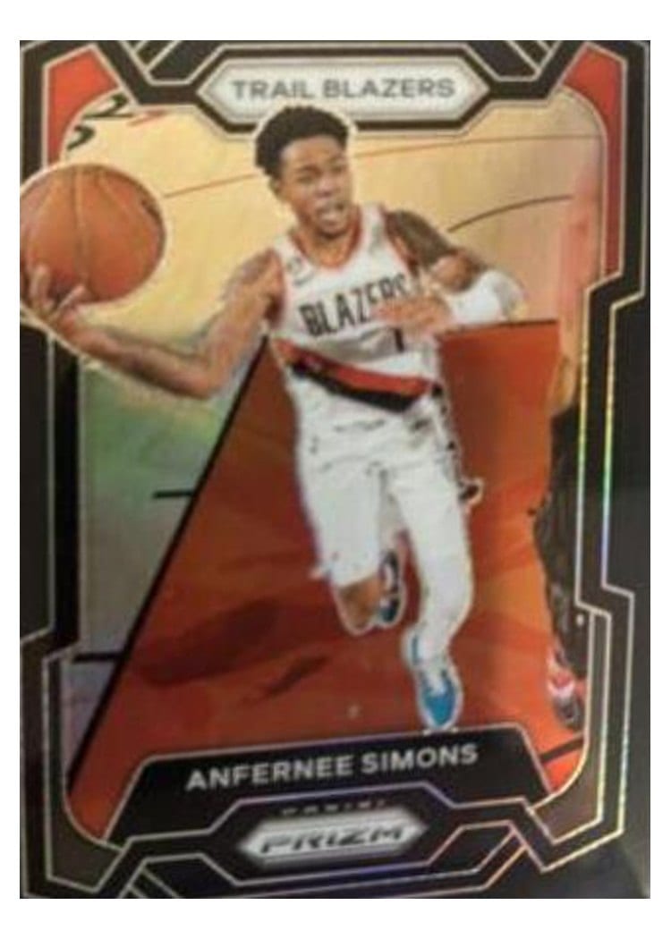 2023-24 Panini Prizm Base Set Anfernee Simons #106 card