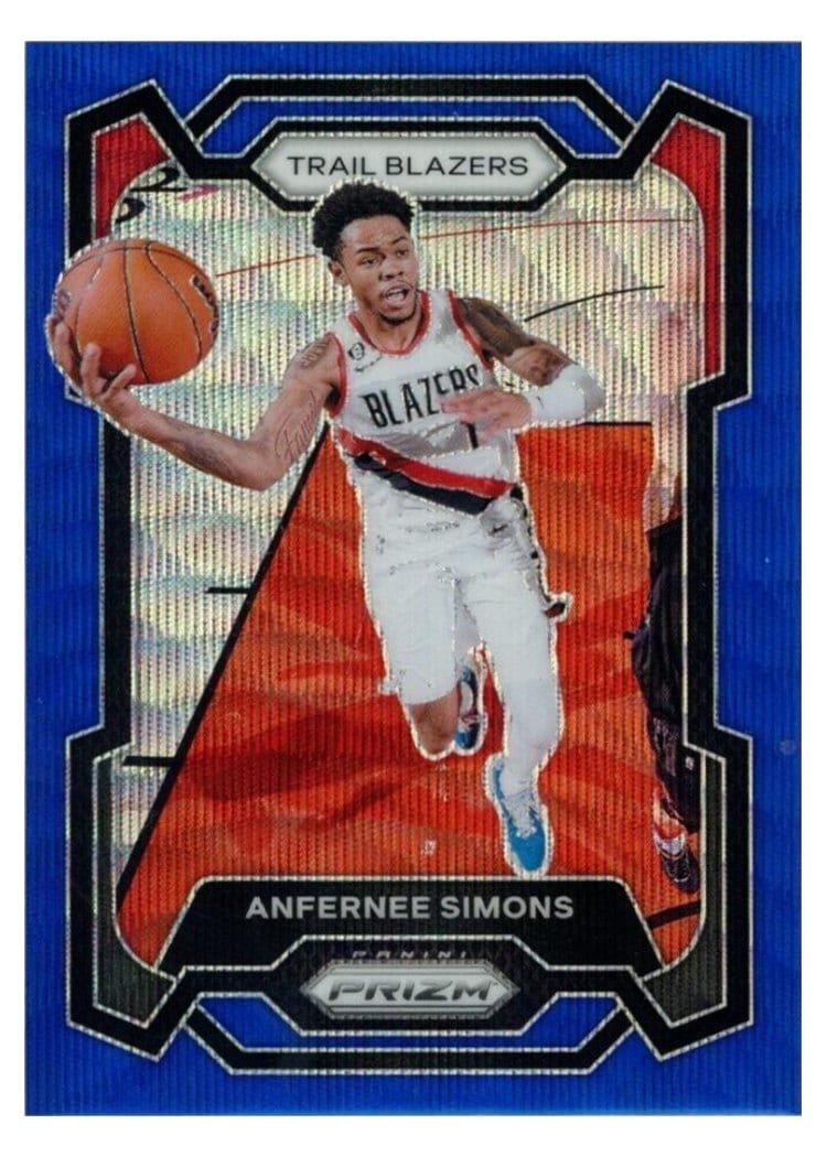 2023-24 Panini Prizm Base Set Anfernee Simons #106 card