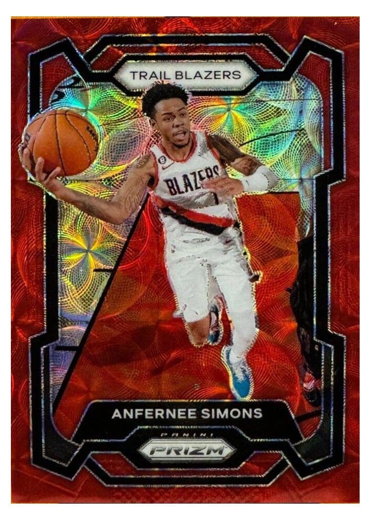 2023-24 Panini Prizm Base Set Anfernee Simons #106 card