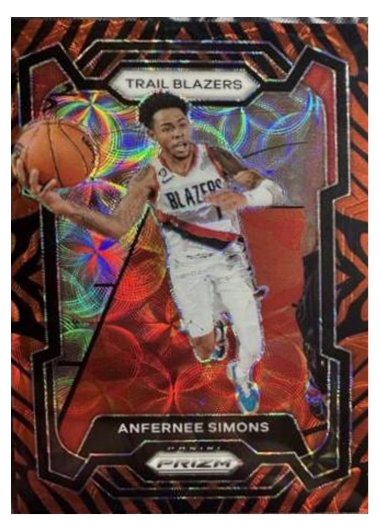 2023-24 Panini Prizm Base Set Anfernee Simons #106 card