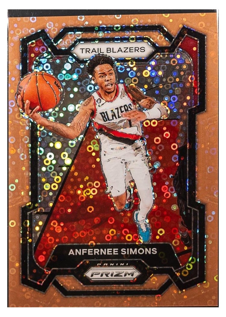 2023-24 Panini Prizm Base Set Anfernee Simons #106 card