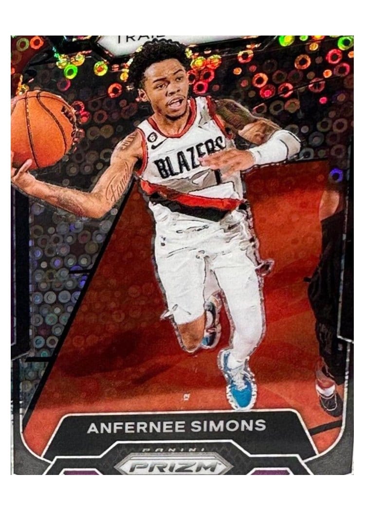2023-24 Panini Prizm Base Set Anfernee Simons #106 card