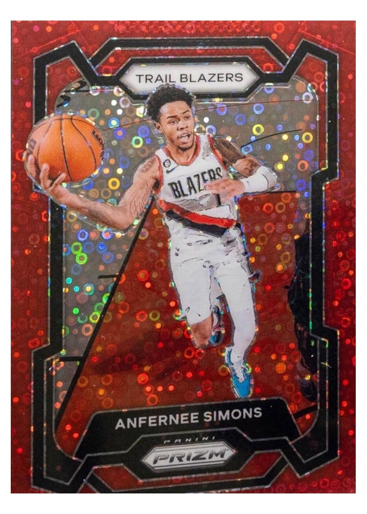 2023-24 Panini Prizm Base Set Anfernee Simons #106 card
