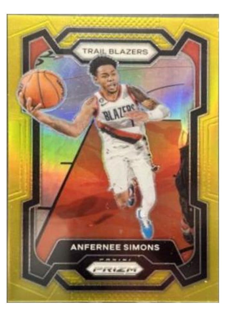 2023-24 Panini Prizm Base Set Anfernee Simons #106 card