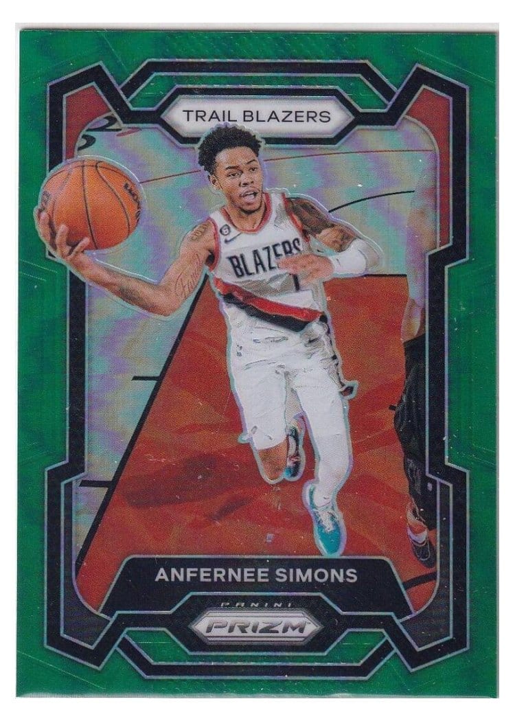 2023-24 Panini Prizm Base Set Anfernee Simons #106 card
