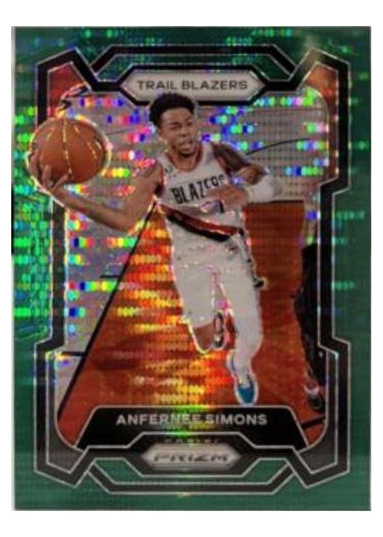 2023-24 Panini Prizm Base Set Anfernee Simons #106 card