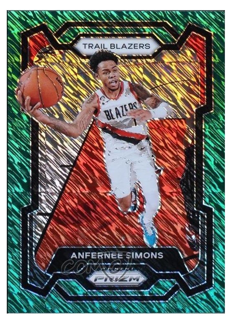 2023-24 Panini Prizm Base Set Anfernee Simons #106 card