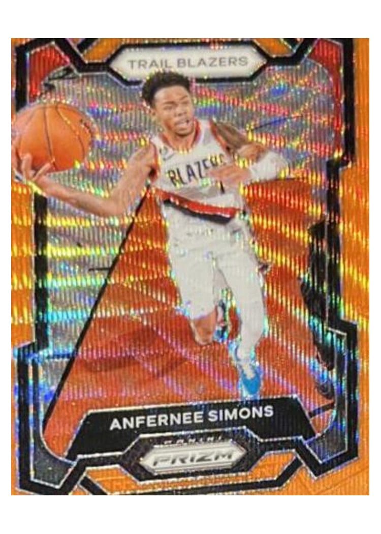 2023-24 Panini Prizm Base Set Anfernee Simons #106 card