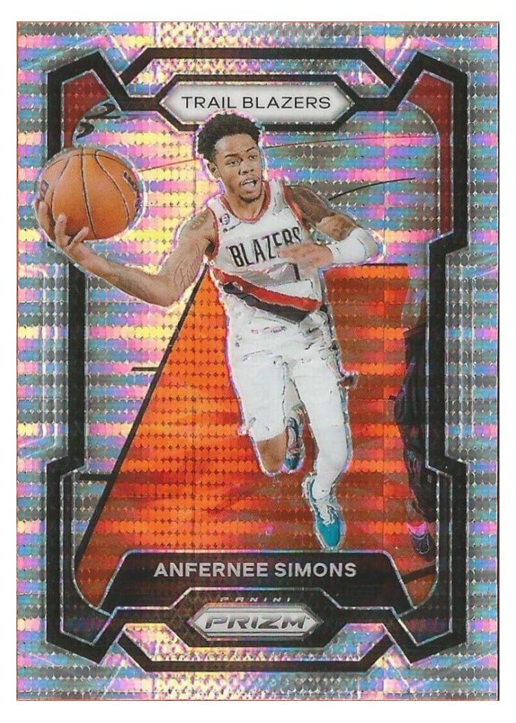 2023-24 Panini Prizm Base Set Anfernee Simons #106 card