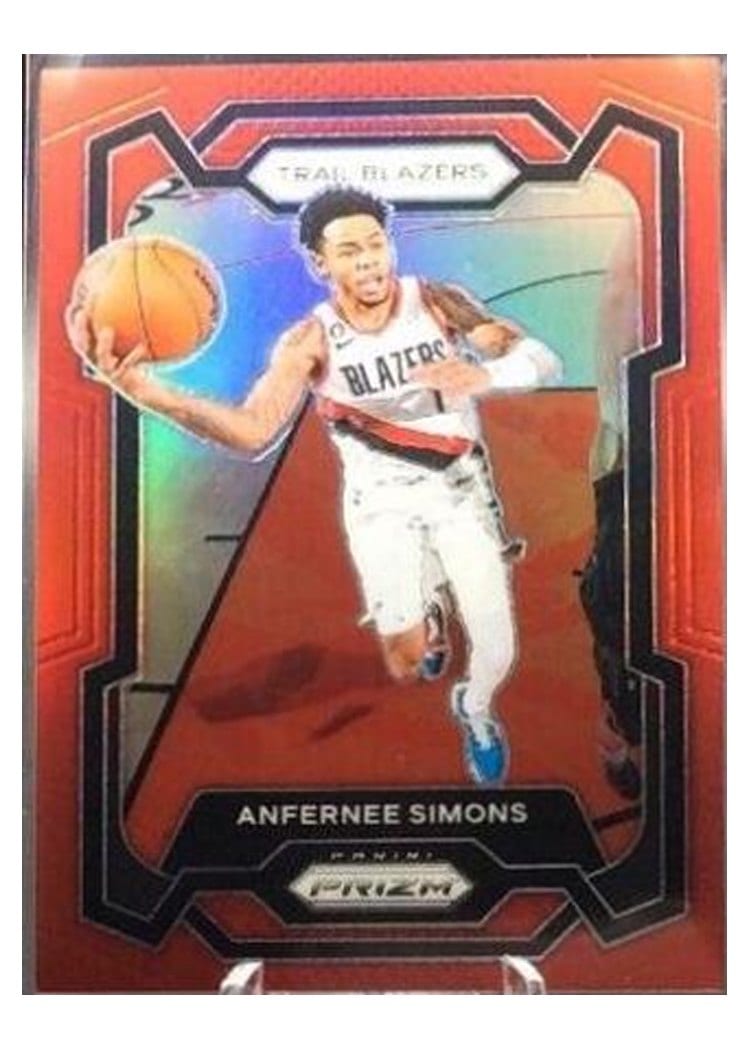 2023-24 Panini Prizm Base Set Anfernee Simons #106 card