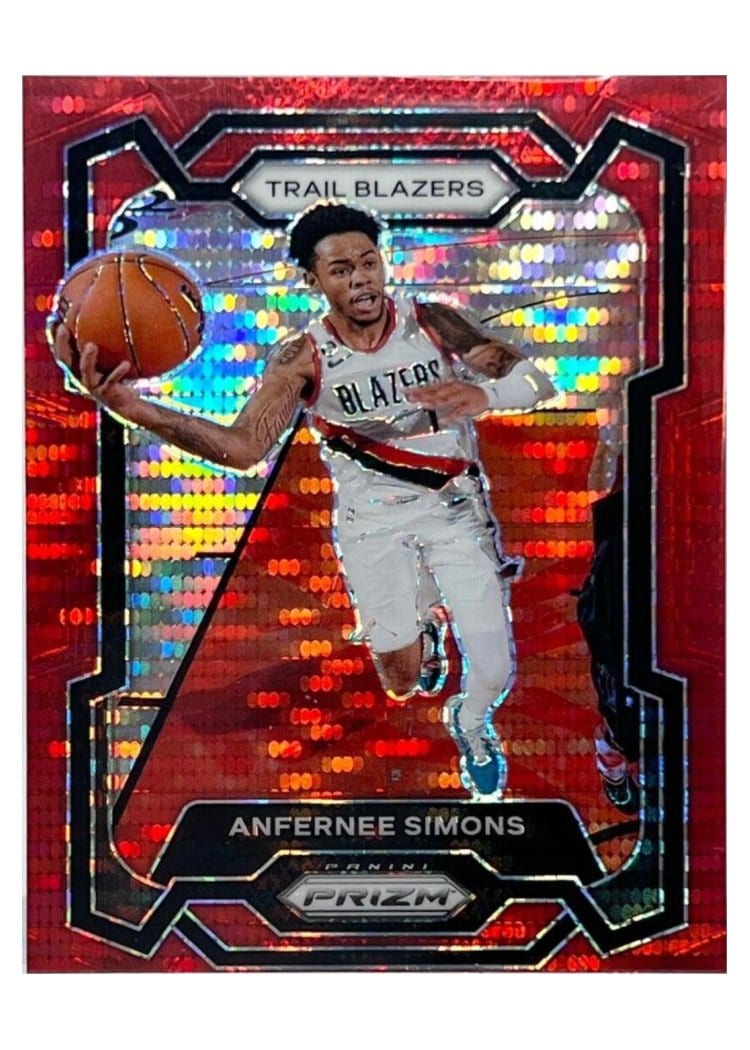 2023-24 Panini Prizm Base Set Anfernee Simons #106 card