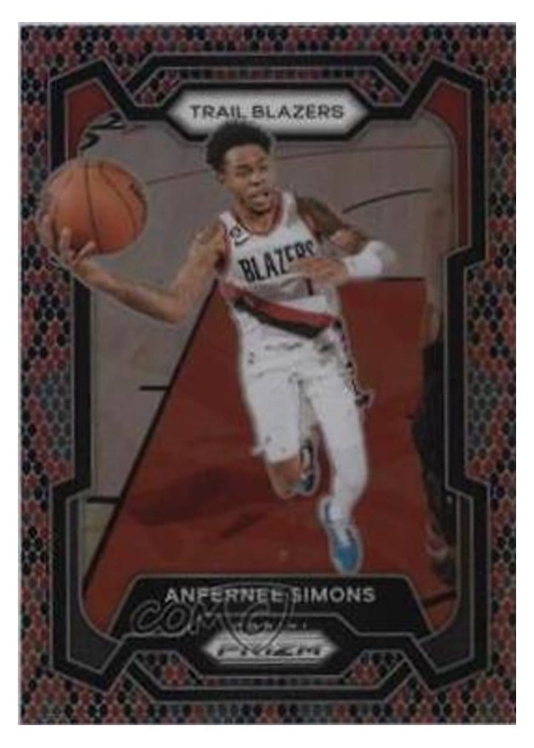 2023-24 Panini Prizm Base Set Anfernee Simons #106 card