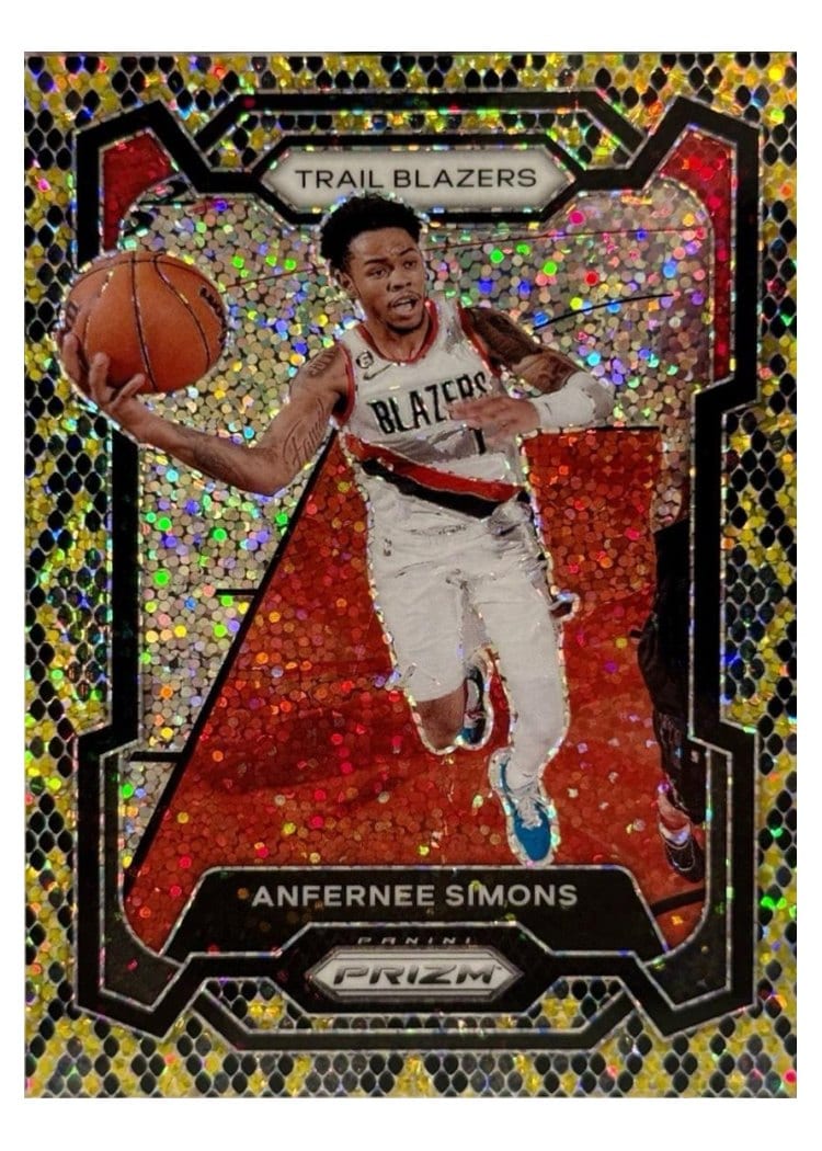 2023-24 Panini Prizm Base Set Anfernee Simons #106 card