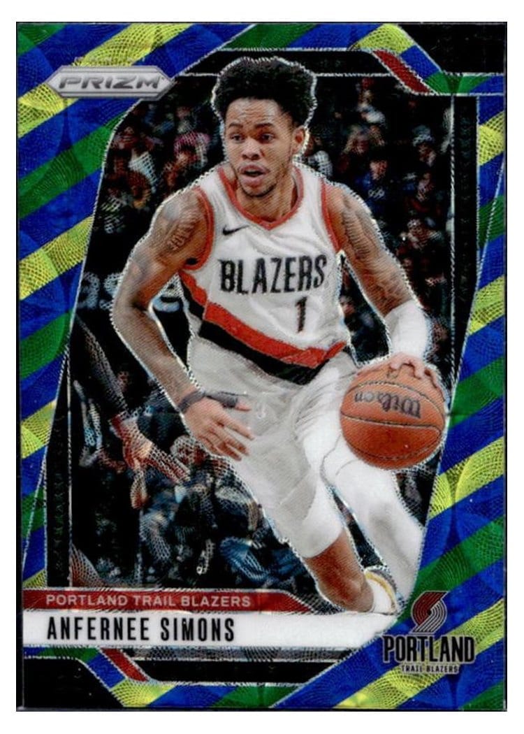 2024-25 Panini Prizm Base Set Anfernee Simons #45 card