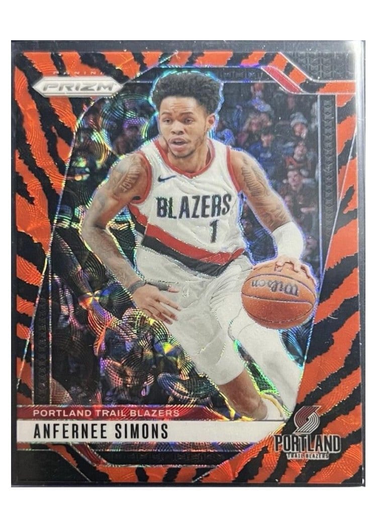 2024-25 Panini Prizm Base Set Anfernee Simons #45 card