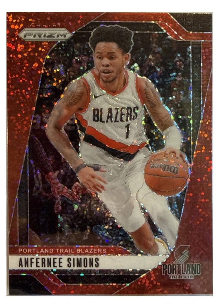 2024-25 Panini Prizm Base Set Anfernee Simons #45 card