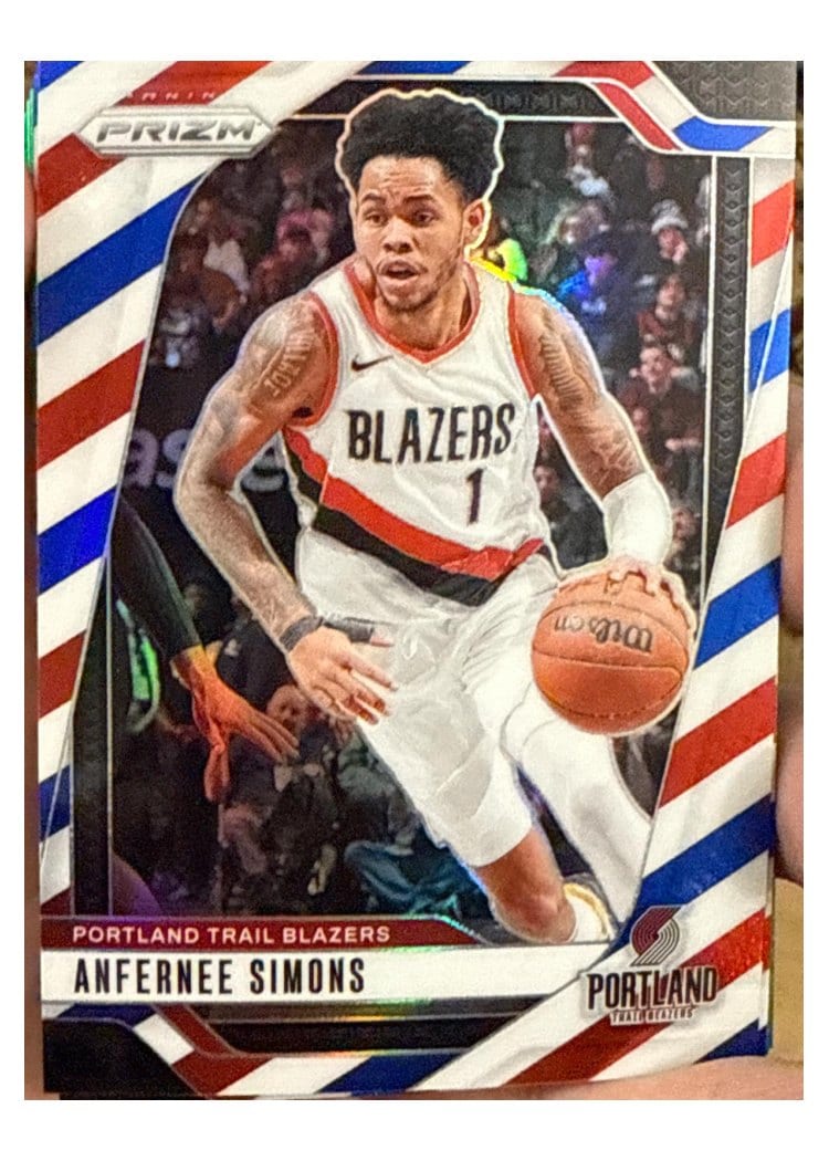 2024-25 Panini Prizm Base Set Anfernee Simons #45 card