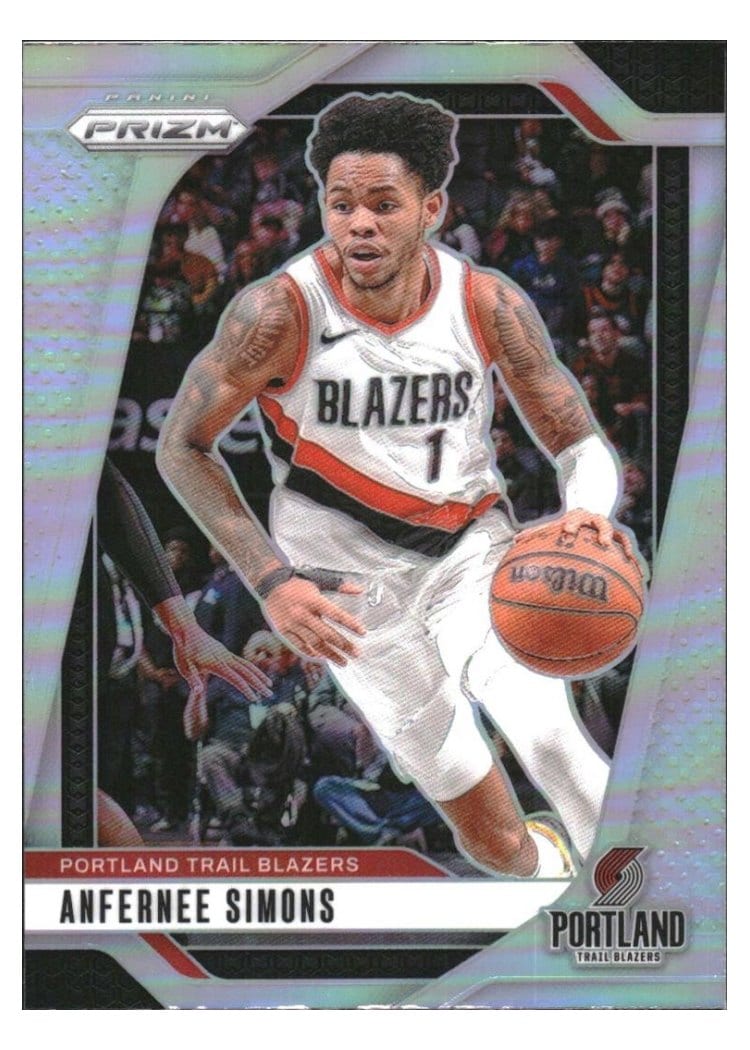 2024-25 Panini Prizm Base Set Anfernee Simons #45 card