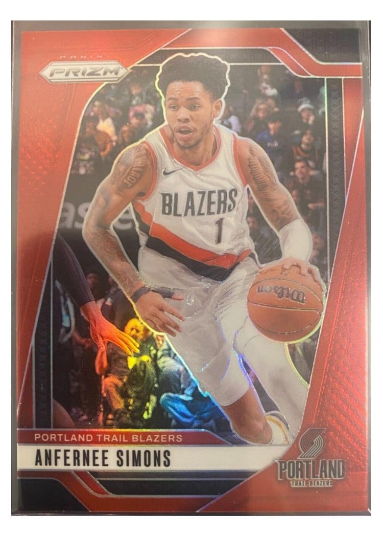 2024-25 Panini Prizm Base Set Anfernee Simons #45 card