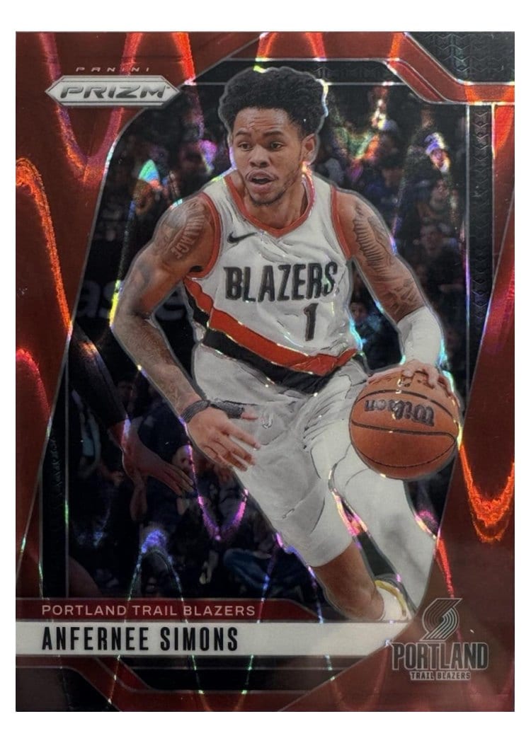 2024-25 Panini Prizm Base Set Anfernee Simons #45 card