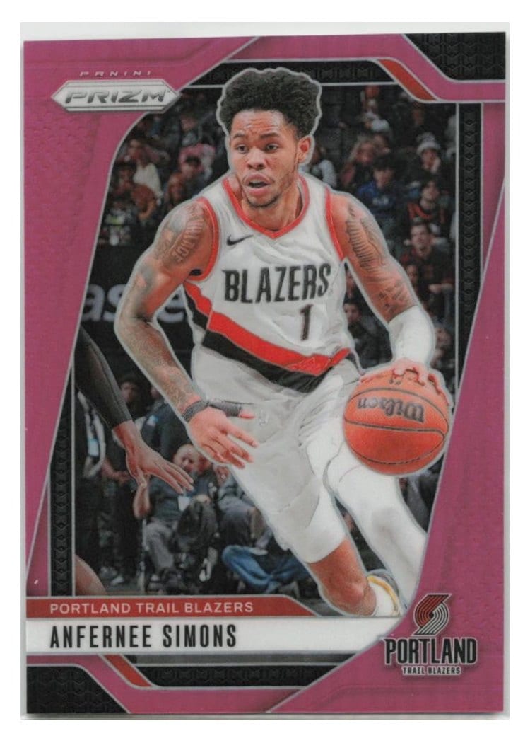2024-25 Panini Prizm Base Set Anfernee Simons #45 card
