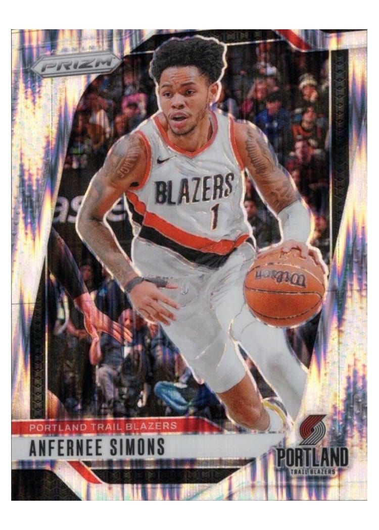 2024-25 Panini Prizm Base Set Anfernee Simons #45 card