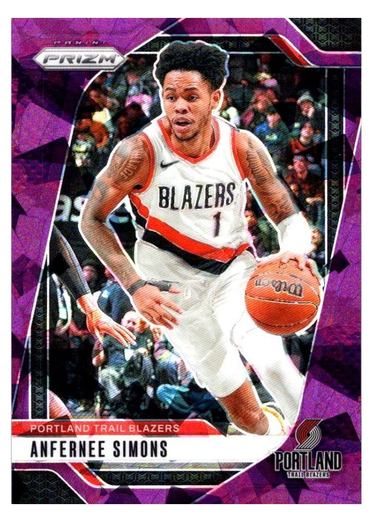 2024-25 Panini Prizm Base Set Anfernee Simons #45 card