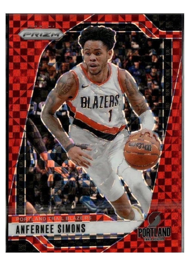 2024-25 Panini Prizm Base Set Anfernee Simons #45 card